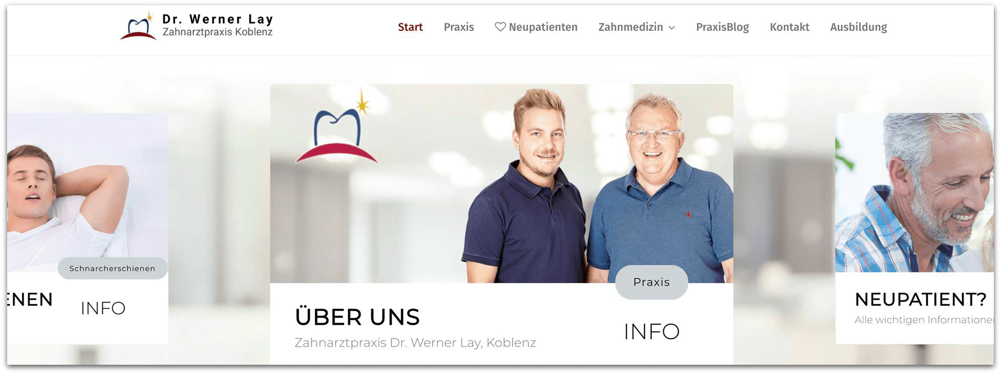 Unsere neue Praxis-Website ist online!
